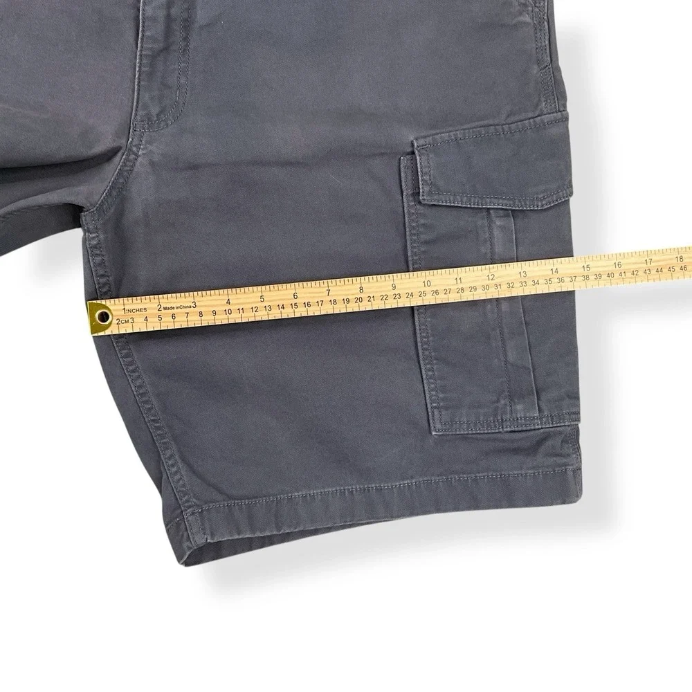 Carhartt Shorts Men 44 (ACTUAL 43x9.5) Gray Cargo Canvas Relaxed Fit